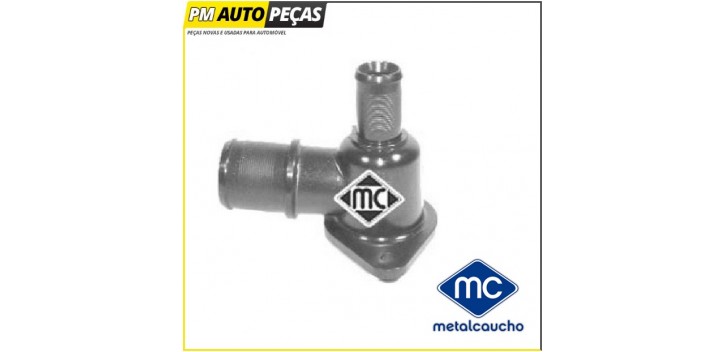 FLANGE DO LÍQUIDO DE REFRIGERAÇÃO - CITROEN BERLINGO C2/C3/SAXO / PEUGEOT 206/307 1.6