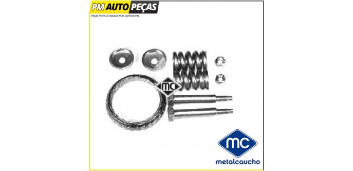 KIT MONTAGEM SISTEMA ESCAPE - PEUGEOT