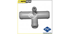 FLANGE DO LÍQUIDO DE REFRIGERAÇÃO 4 VIAS - RENAULT SUPER 5/ R9/ R11/ R19