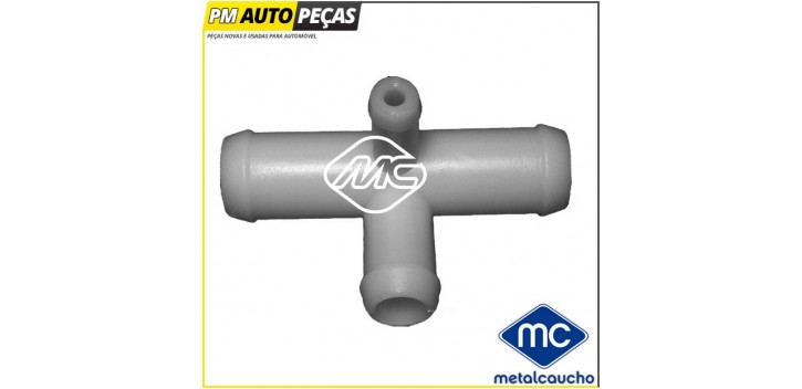 FLANGE DO LÍQUIDO DE REFRIGERAÇÃO 4 VIAS - RENAULT SUPER 5/ R9/ R11/ R19