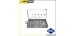 Kit 1200 anilhas fixação