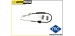 Cabo de embraiagem Fiat/Ford