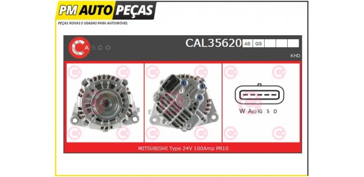 Alternador Renault/Volvo