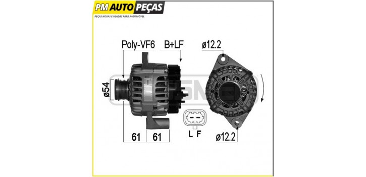 Alternador Opel/Saab