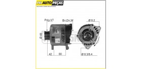 Alternador Land Rover