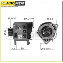 Alternador Land Rover
