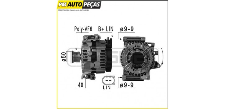 Alternador Mercedes-Benz C 200CDi/ E200 CDi