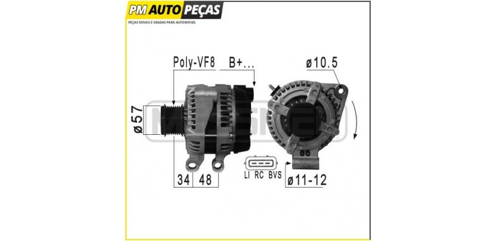 Alternador Land Rover