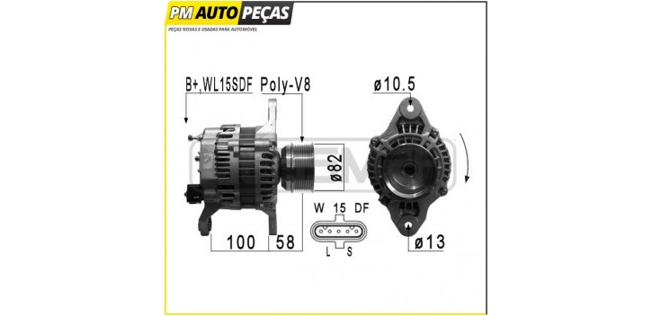 Alternador Renault Trucks/Volvo