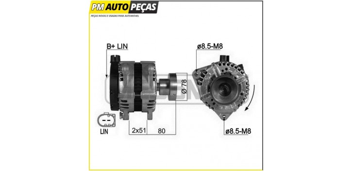 Alternador Ford