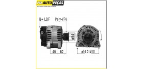 Alternador Citroen/Mitsubishi/Peugeot