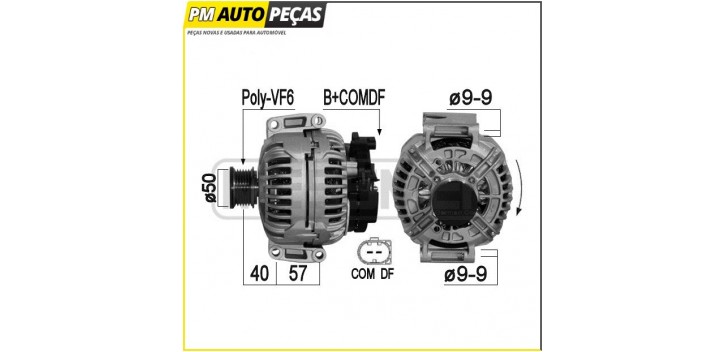 Alternador Mercedes-Benz Viano/Vito