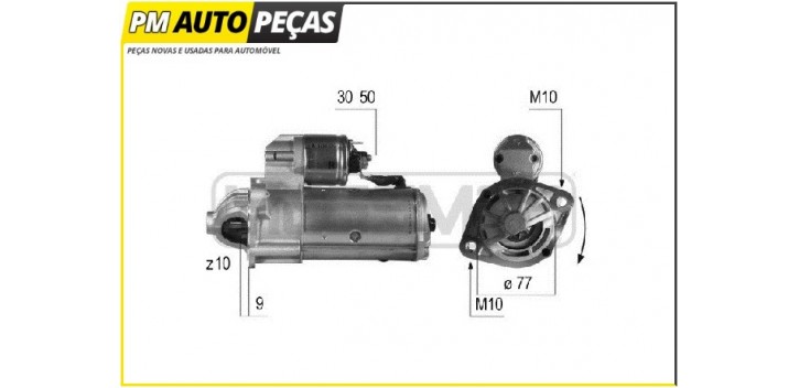 Motor de Arranque Hyundai/Kia/Mitsubishi