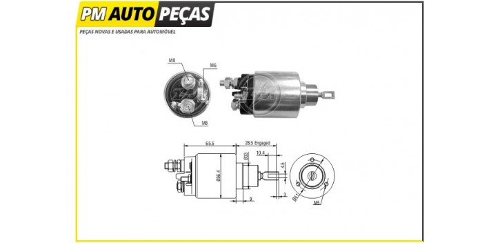 Bobine Motor de Arranque Bosch