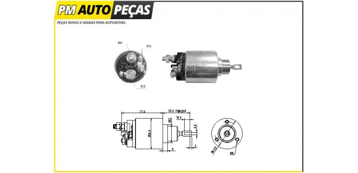 Bobine Motor de Arranque Bosch