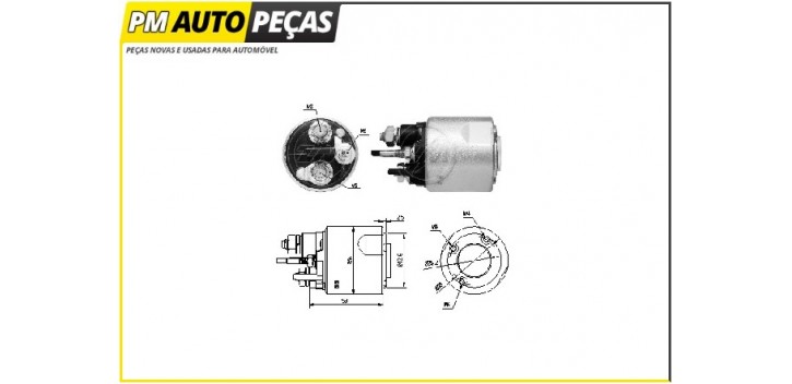 Bobine Motor de Arranque Valeo