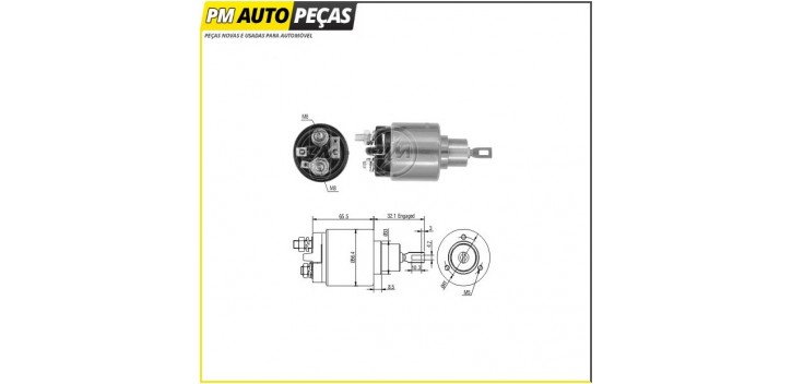 Bobine Motor de Arranque Bosch