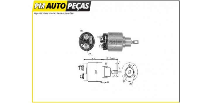 Bobine Motor de Arranque Bosch