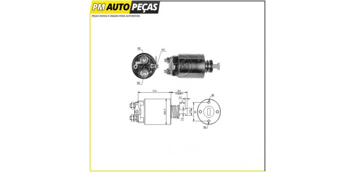 Bobine Motor de Arranque Hitachi