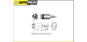 Bobine Motor de Arranque Lucas