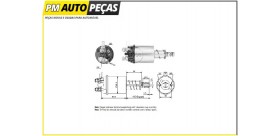 Bobine Motor de Arranque Lucas