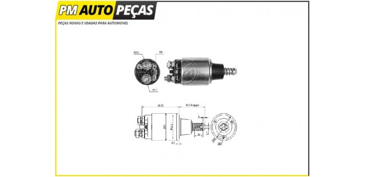 Bobine Motor de Arranque Bosch