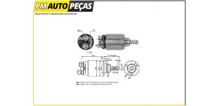 Bobine Motor de Arranque Bosch