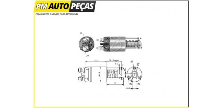 Bobine Motor de Arranque Marelli