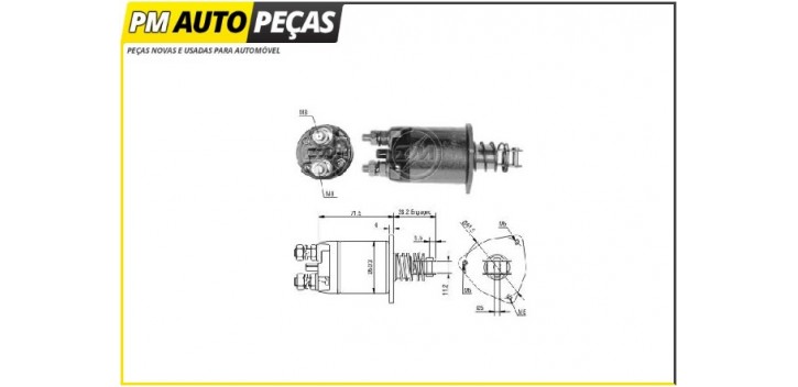 Bobine Motor de Arranque Marelli