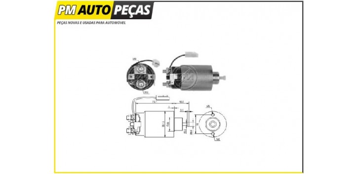 Bobine Motor de Arranque Mitsubishi