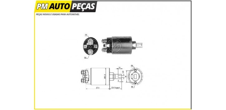 Bobine Motor de Arranque Mitsubishi