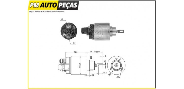 Bobine Motor de Arranque Bosch