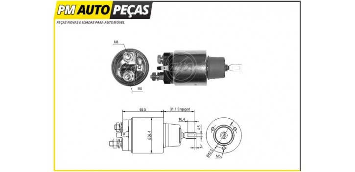 Bobine Motor de Arranque Bosch