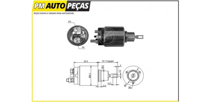 Bobine Motor de Arranque Bosch