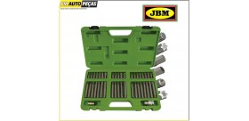 Caixa ferramentas de 42 chaves - JBM (inviolável)
