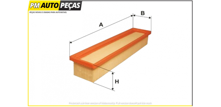 Filtro de Ar PA7482