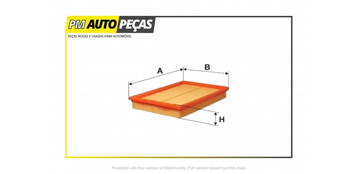Filtro de Ar PA7186