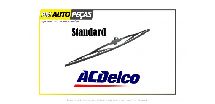 Escova limpa-para-brisas ACDelco c/ Corta-Vento Standard W450SD