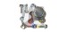 Kit de reparação, articulação de suspensão/guia RTS 93-00966-156 - SEAT / VW