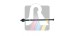 Articulação axial, barra de acoplamento RTS 92-00990 - VW Passat