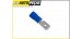 Terminal Isolado - WURTH - AZUL - 6,3x-0,8mm