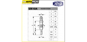 UX12A - Vela de incandescência MAGNETI MARELLI