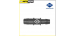 00050 Conector 19-16mm - recto - Metalcaucho