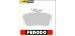 Jogo de Pastilhas Travão - FERODO FDB854