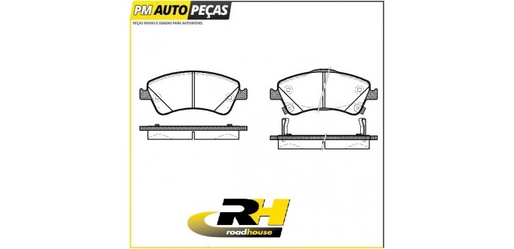 Jogo de pastilhas para travão de disco RoadHouse: 21341.02